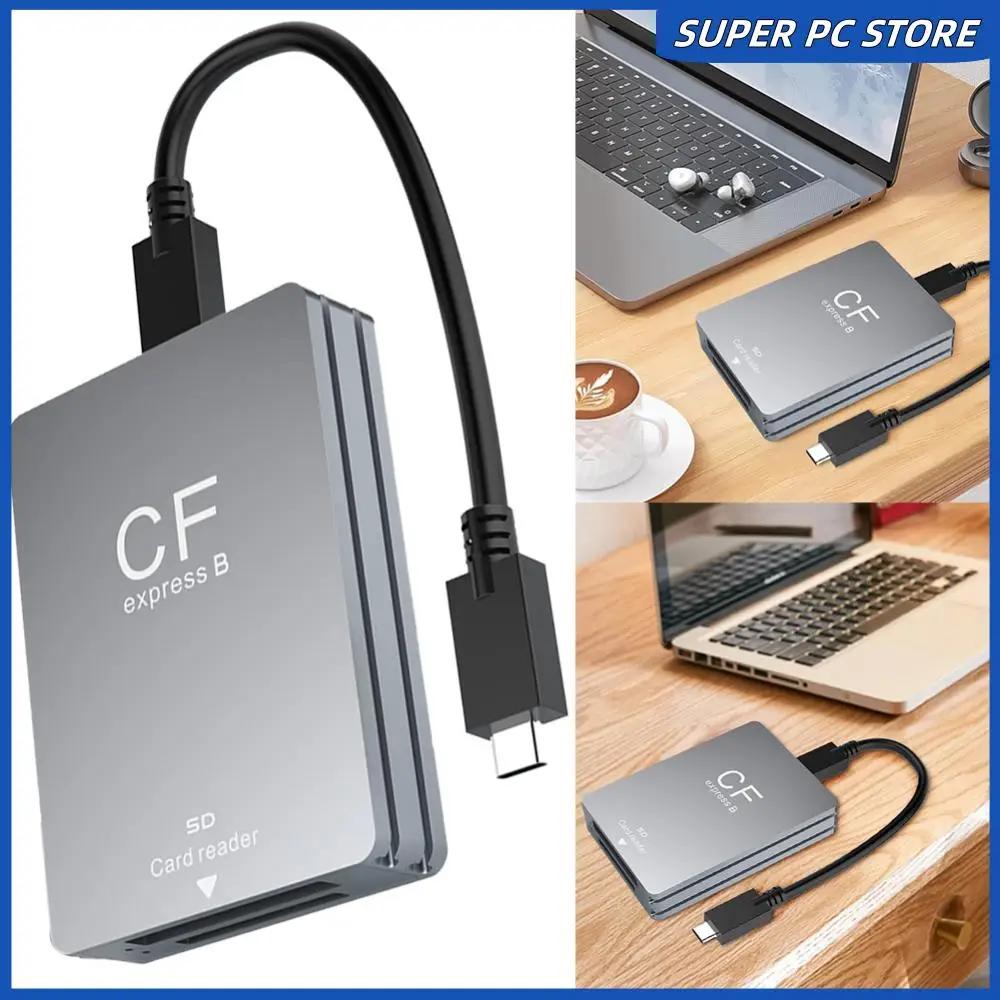 CFexpress B  SD ī  , USB 3.2, 10Gbps  , SLR USB C USB C/A ̺, 2 in 1